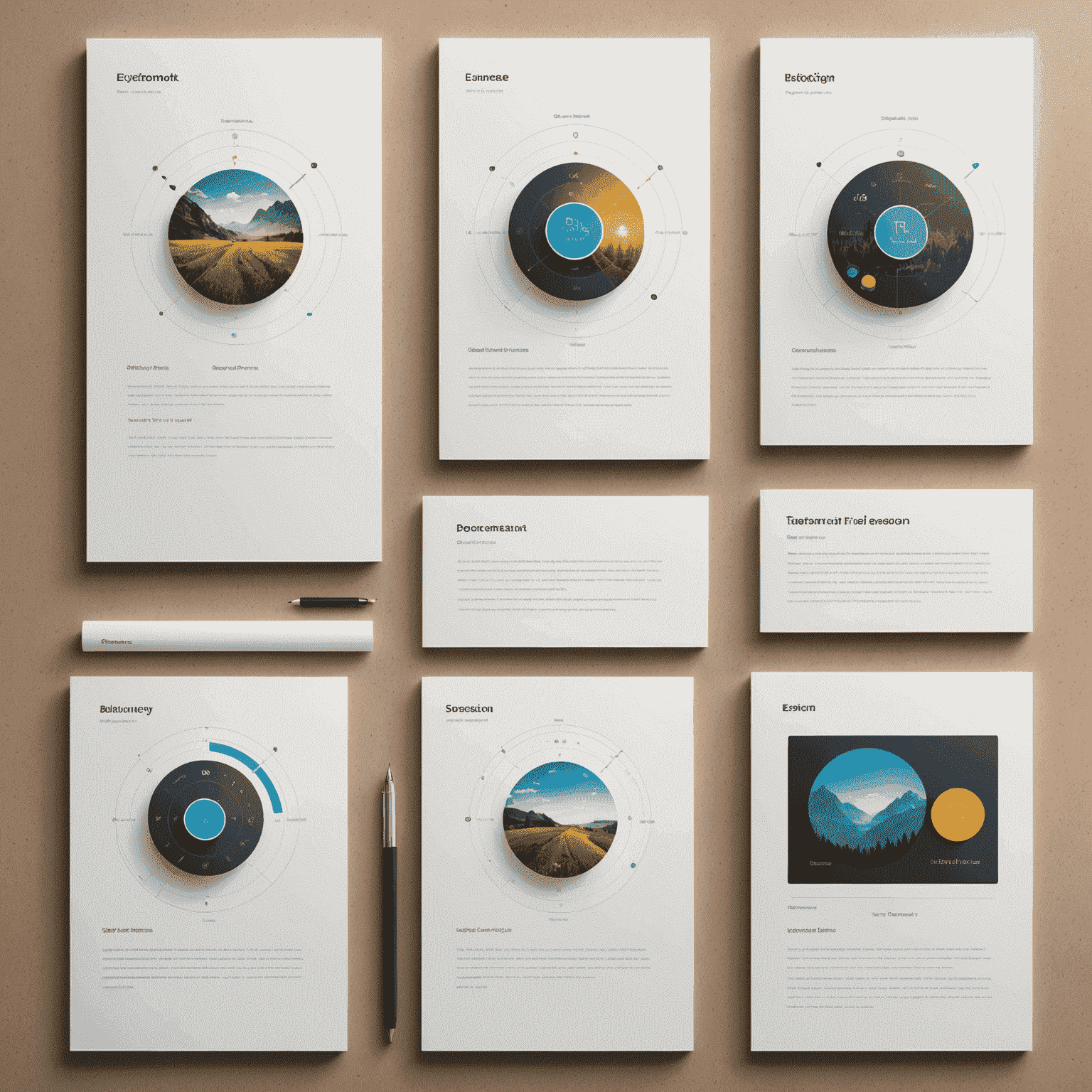 صورة توضح مراحل عملية تصميم واجهة المستخدم، من الفكرة الأولية إلى المنتج النهائي